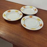 Set of Moulin des Loups autumn soup plates