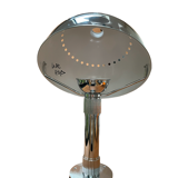 Chrome lamp signed by hand by its creator Marc Held