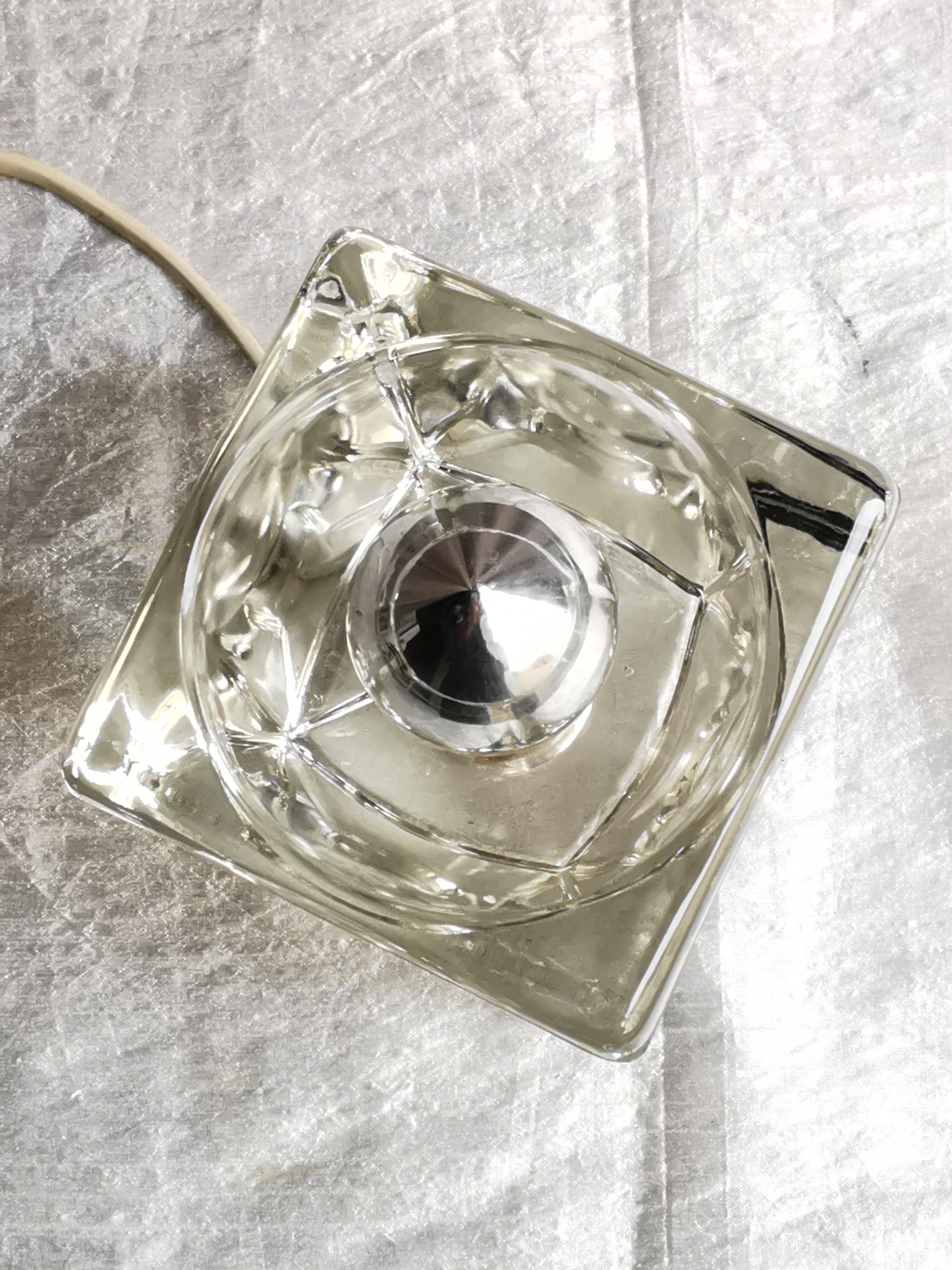 Putzler's vintage "ice cube" lamp