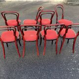 Set of 8 castelbajac chairs