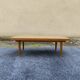 1960s oak checkerboard coffee table