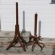 Baumann parrot coat rack, simple, dark beech