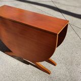 Gateleg teak table