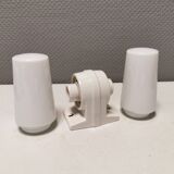 Bathroom/wall lamp designed by sigvard bernadotte for ifö sweden, model 6060. Estimated 1970-80s