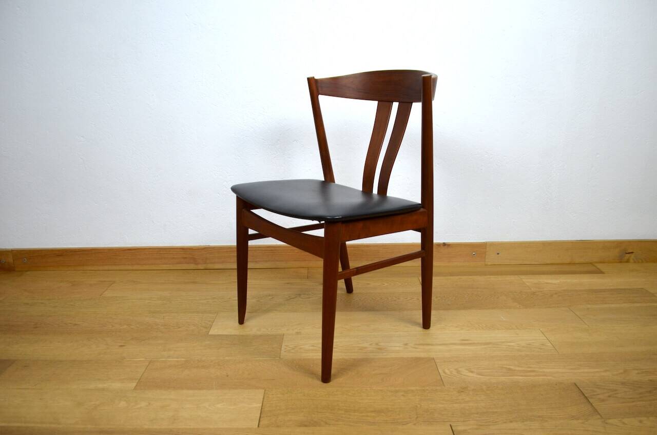 Set of 6 Danish Teak Chairs by Carl Ewent Ekstrom 1960