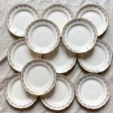 12 Villeroy and Boch dessert plates