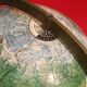 Mappemonde globe terrestre scan globe A/S Danemark carton & laiton & métal