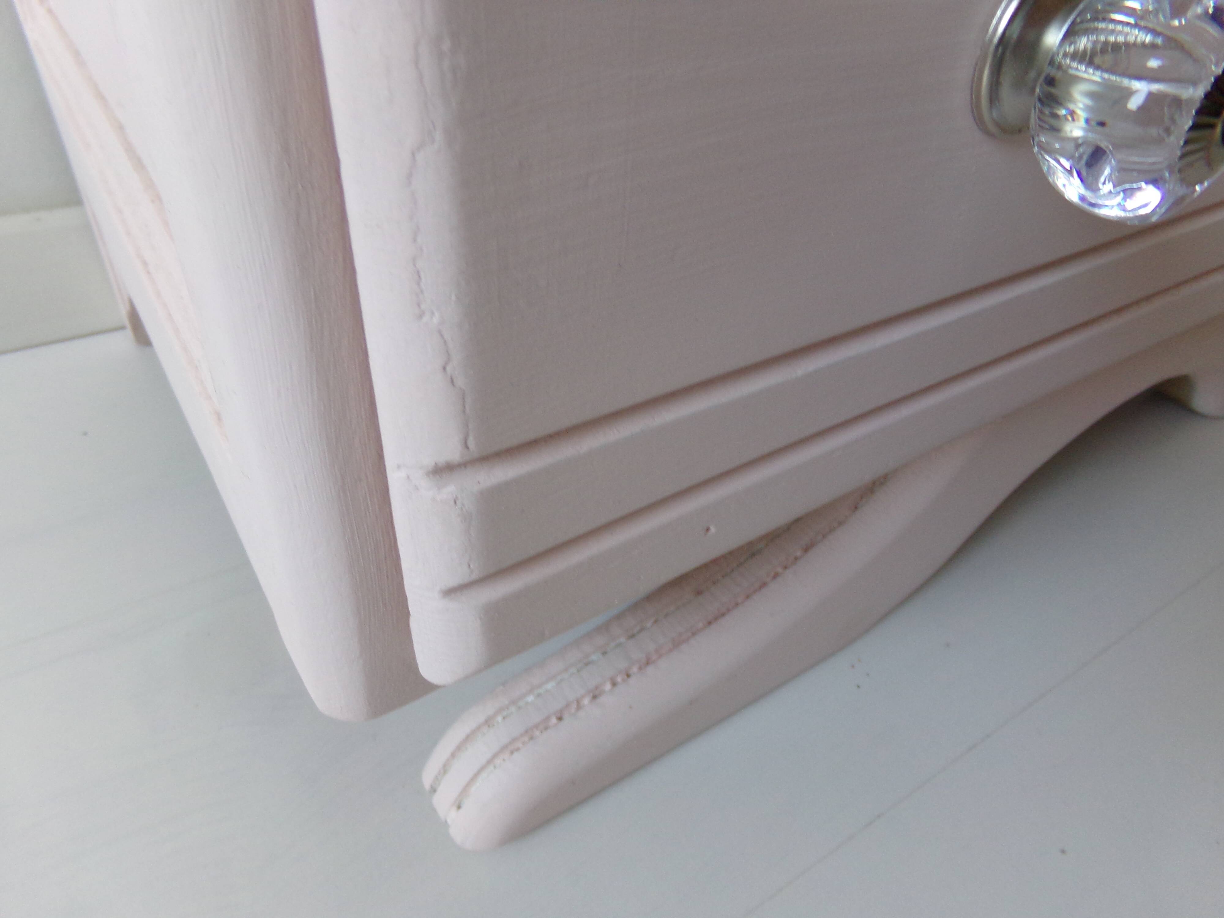 Chest of drawers feet mustache