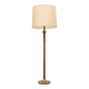 Hollywood Regency Suede Floor Lamp 1970s France