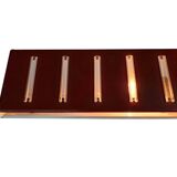 Anvia Almelo - Holland - J.J.M. Hoogervorst - wall lamp - red  -60's