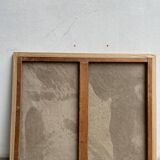 Painting "The Village under the Flood", oil on canvas