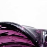 Purple murano glass ashtray