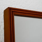 Scandinavian vintage teak mirror, 1950s