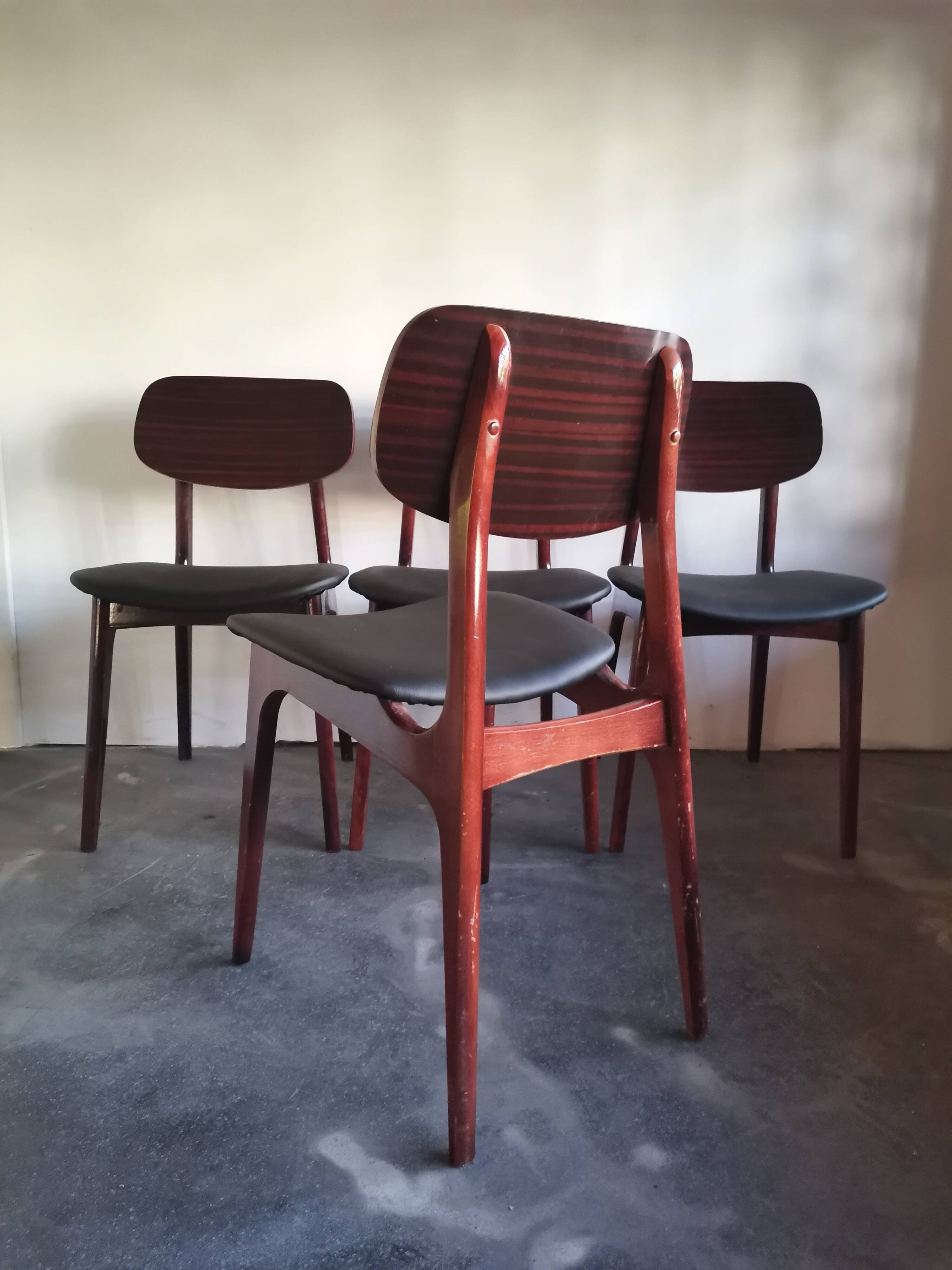 Chaises de salle à manger 1970 1 sur 4