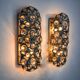 Pair of Palwa wall lights by Ernest Palm, 1960, Spain