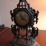 Swiss clock to be placed in brass