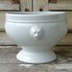 Soup tureen porcelain lion heads