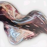 Vintage bubble glass pocket tray