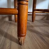 Paire de chaises bois