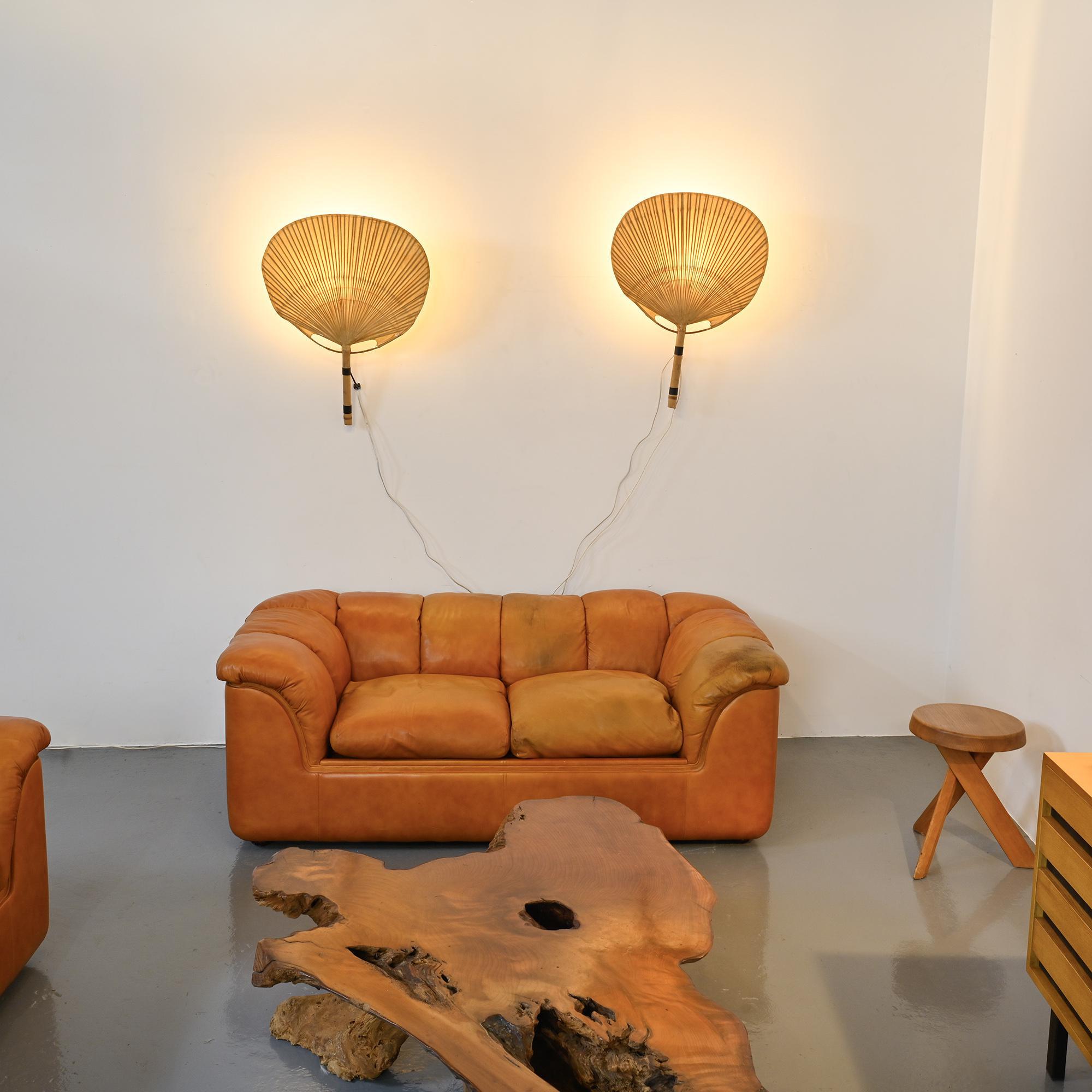 Cocker leather sofa, Bresciani, Poltrona Frau, around 1975