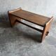 Vintage sculptural coffee table in wood