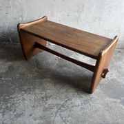 Vintage sculptural coffee table in wood