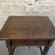Table de nuit, chevet en bois massif, époque XVIIème