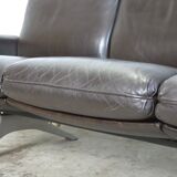 De Sede DS-31 vintage 1960s design leather 3-seater sofa