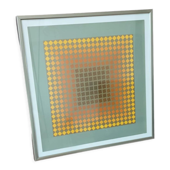 Vasarely lithograph