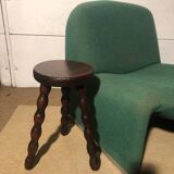 Brutalist tripod stool