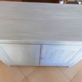 Old patinated buffet