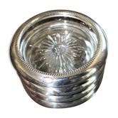 Dessous de verre Léonard Silver Italie