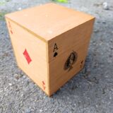 Box 8 under glass under bock wood and vintage cork