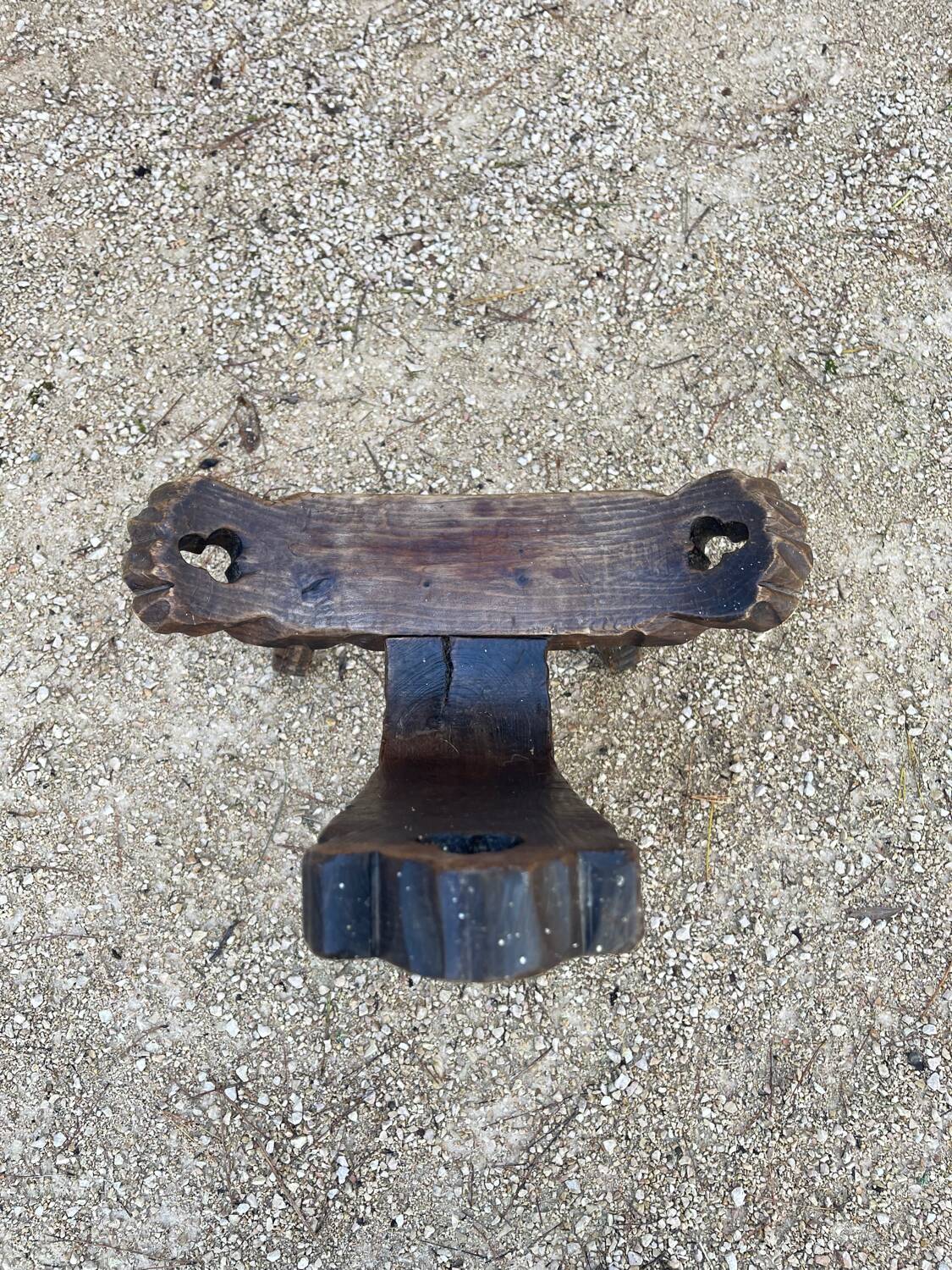 Brutalist Tripod Chair