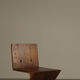 Ensemble de quatre chaises Zig-Zag après Gerrit Rietveld