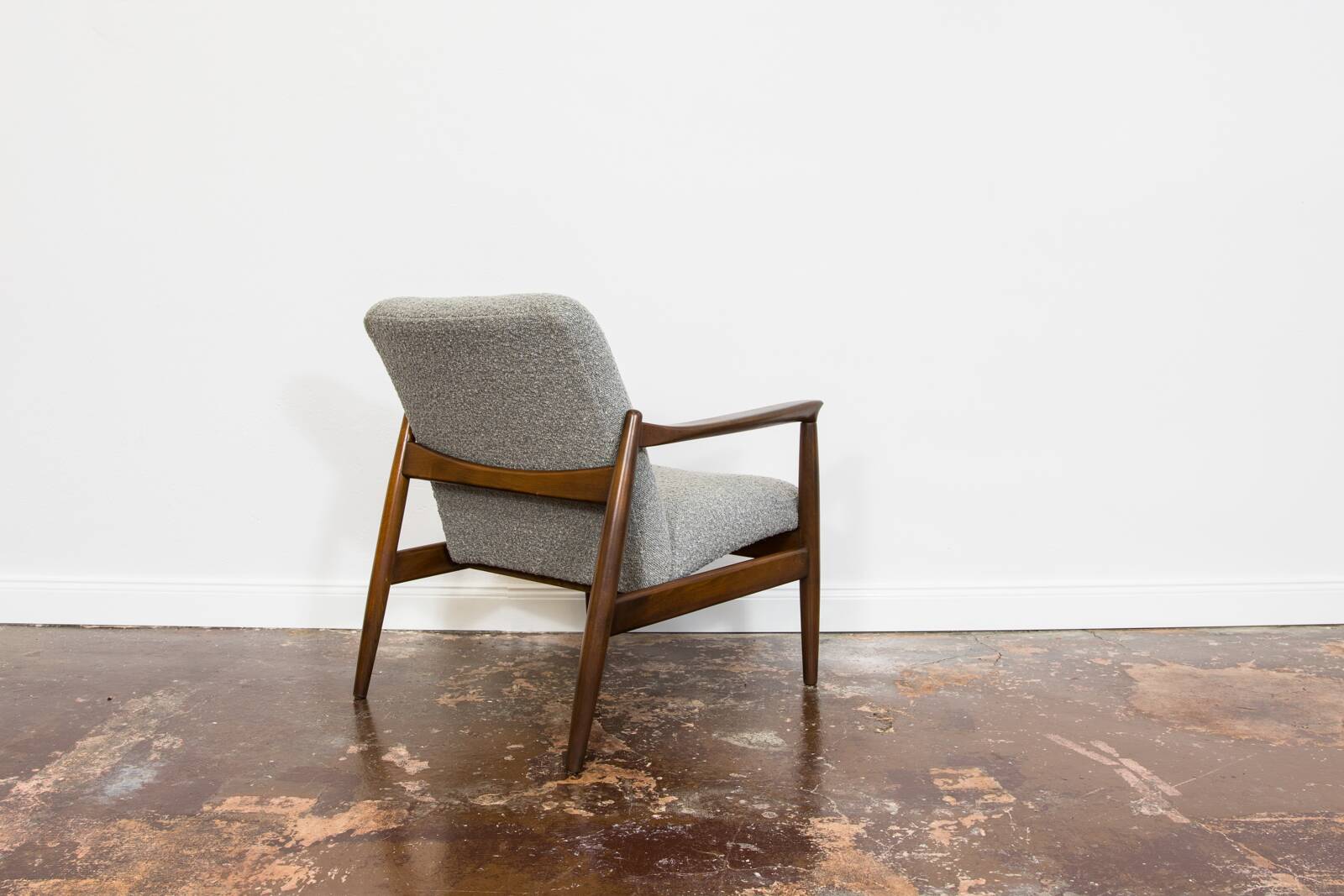 Pair Of Mid Century Restored Armchairs Gfm 64 by Edmun Homa, 1960s