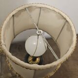 Suggested title: Vintage table lamp "Cupid's Arrow" 50s