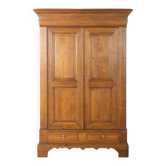 Armoire antique classique en chêne, avant 1900