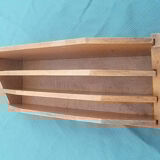 Porte courrier ancien en bois