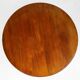 Vintage English Round Tilt Top Table in Cherry, 1950s