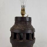 Wooden lamp base