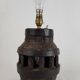 Wooden lamp base