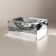Sommerso ashtray by Seguso, Murano glass, Italy, 1970s
