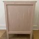 Patinated display cabinet