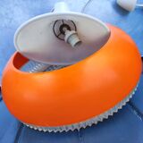 Vintage 1970, suspension Space age UFO orange