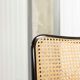 Pair of black Breuer b32 chairs and cannage