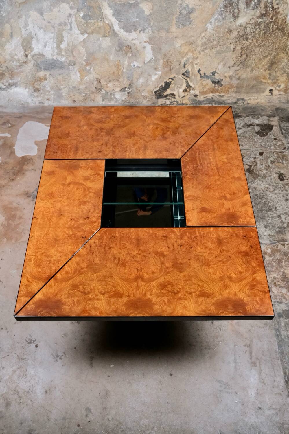 Bar coffee table, Paul Michel for Roche Bobois, 1980
