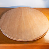 1970 mirror, rattan frame