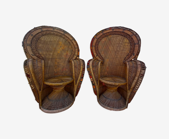 Pair of armchairs emmanuelle