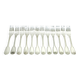 Christofle – 12-piece solid silver fish cutlery set, Vendôme model